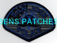 CALIFORNIA,SAN JOSE POLICE THIN BLUE LINE 1
